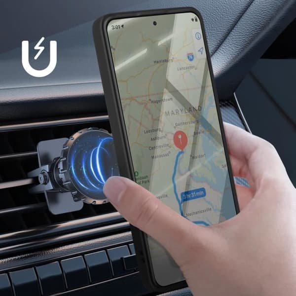 Coque för Xiaomi Redmi Note 14 5G med Video Stöd Ring Svart