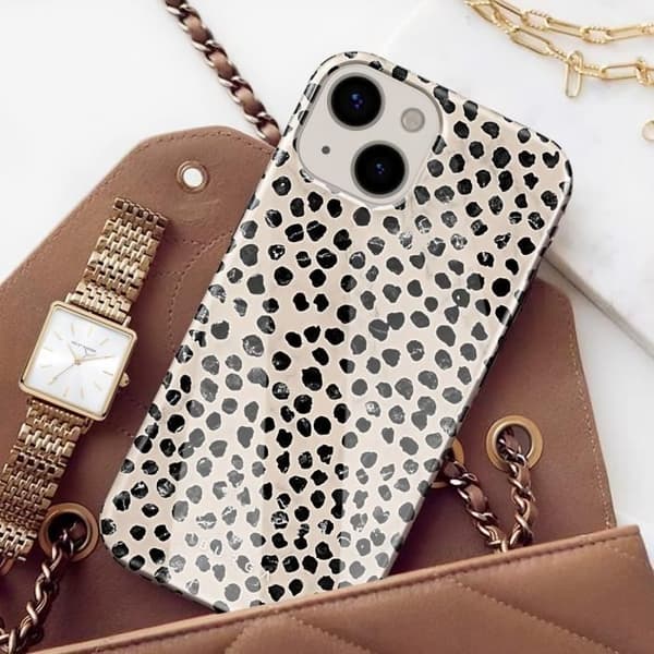 Coque för iPhone 13 Almond Latte Antichoc Burga Beige
