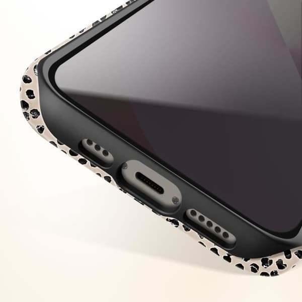 Coque för iPhone 13 Almond Latte Antichoc Burga Beige
