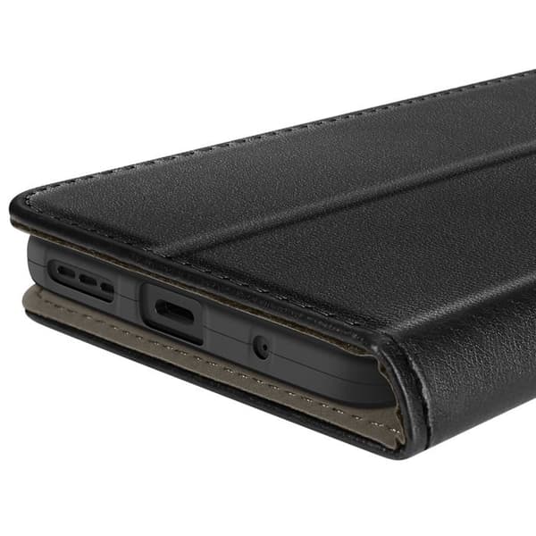 Fodral för Motorola Moto G15 / G15 Power Med Magnetiskt Wallet Ställ Svart