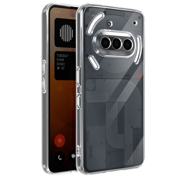 Siliconfodral Transparent för Nothing Phone 3a