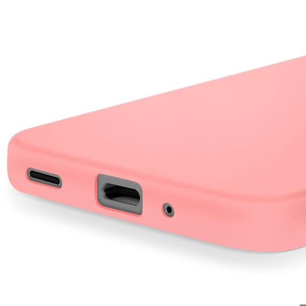 Coque för Samsung Galaxy A16 Semihård Soft-touch Anti-fingeravtryck Rosa Puder