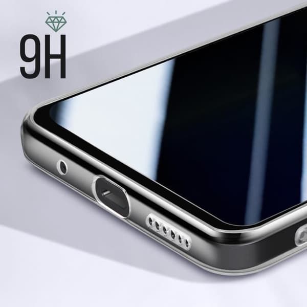 Coque för Xiaomi Redmi 13 Flexibel med Härdat Glas 9H Transparent