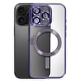 Miniatyrbild 1 av 4: Coque MagSafe för iPhone 16 Pro Silikon Kontur Krom Lila