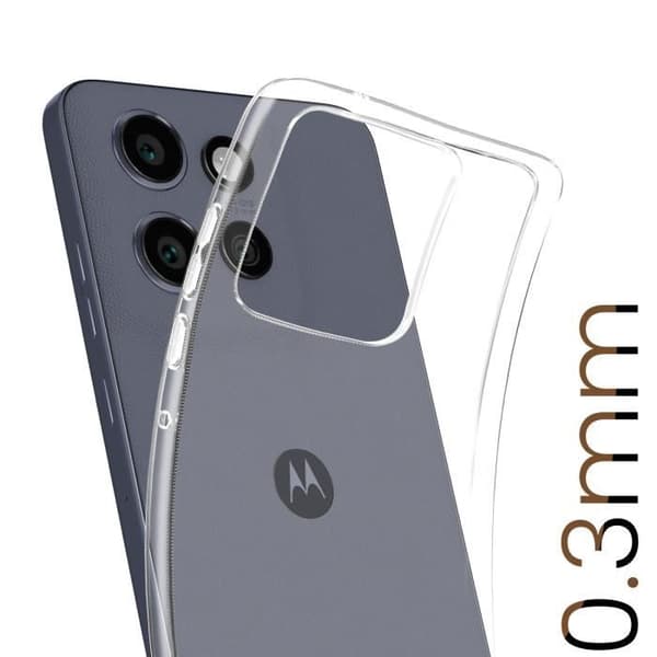Coque fin för Motorola Edge 50 Neo Tjocklek 0.3mm Vattentät Transparent