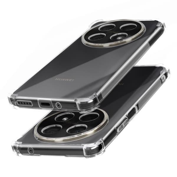Skydd för Huawei Nova 12i Stötsäker Flexibel Förstärkta Hörn Transparent