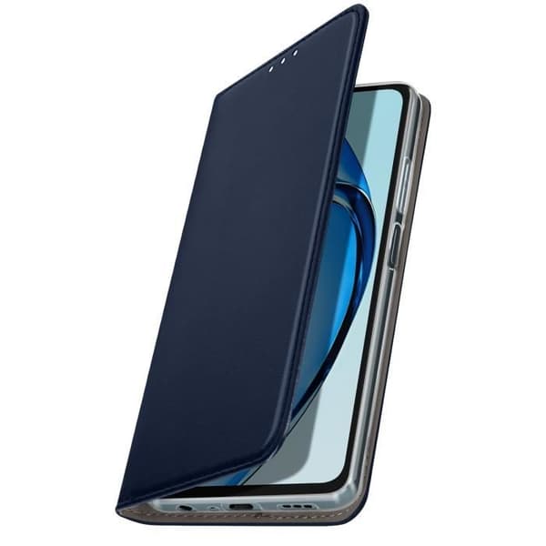 Etui för Oppo A60 Klapp med Magnetisk Kortfack Blå Natt