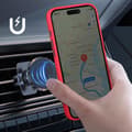 Miniatyrbild 3 av 4: Coque för iPhone 16 Pro Max Metallring Videostöd Röd