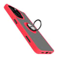 Miniatyrbild 2 av 4: Coque för iPhone 16 Pro Max Metallring Videostöd Röd