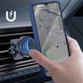 Miniatyrbild 4 av 4: Coque för Oppo A38 Metallring Videostöd Blå Natt