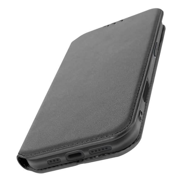 iPhone 16 Fodral med kortfack och videostöd Svart
