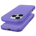 Miniatyrbild 2 av 4: Coque för iPhone 16 Pro Max Semi-rigid Soft-touch Anti-spår Lila