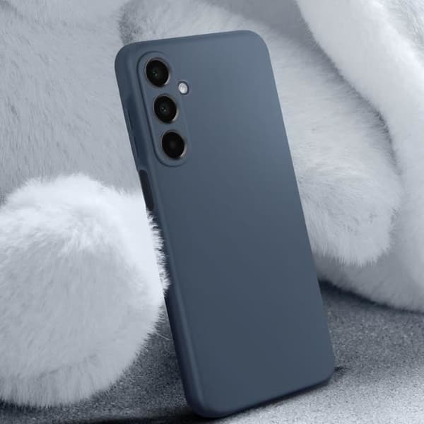 Coque för Samsung Galaxy A16 Semi-rigid Soft-touch Anti-spår Blå Natt