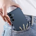 Miniatyrbild 4 av 4: Coque för Samsung Galaxy A16 Semi-rigid Soft-touch Anti-spår Blå Natt