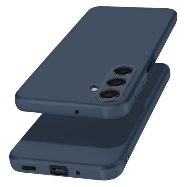 Coque för Samsung Galaxy A16 Semi-rigid Soft-touch Anti-spår Blå Natt