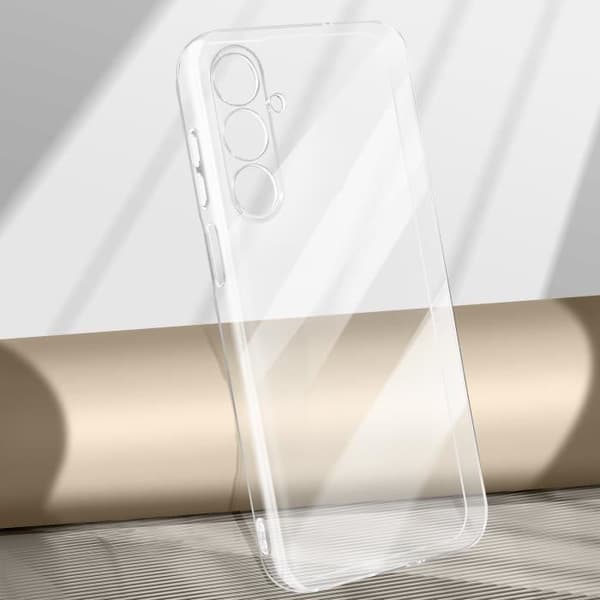 Coque fin för Samsung Galaxy M35 Tjocklek 0.3mm Fuktavvisande Transparent