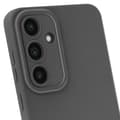 Miniatyrbild 3 av 4: Siliconfodral för Samsung Galaxy S24 FE Mat Blockerad Kameraskydd Svart
