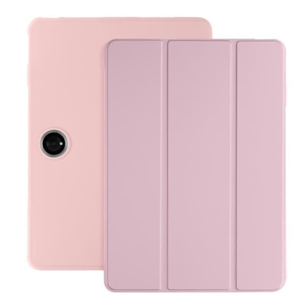 Fodral för Oneplus Pad 2 Klappbart Videostöd Rosé Champagne