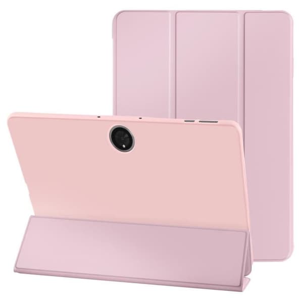 Fodral för Oneplus Pad 2 Klappbart Videostöd Rosé Champagne