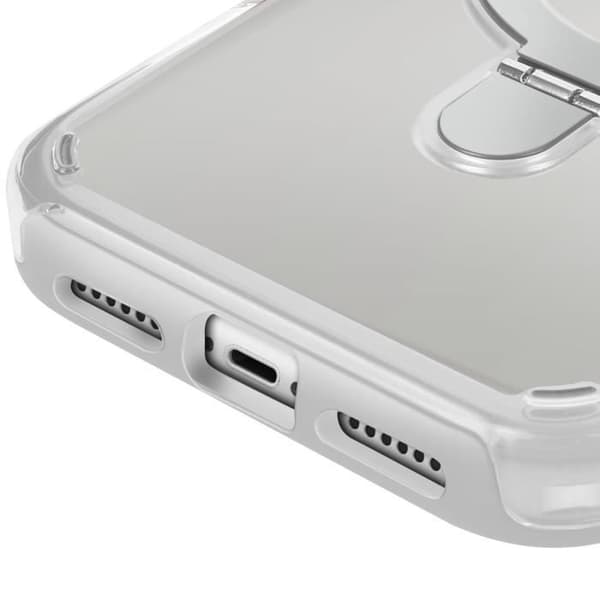 MagSafe-skal för iPhone 11 Stötsäker med Fällbart Stöd Vit