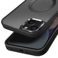Miniatyrbild 2 av 4: Coque MagSafe för iPhone 14 Matt Frostad Baksidan Svart Kant
