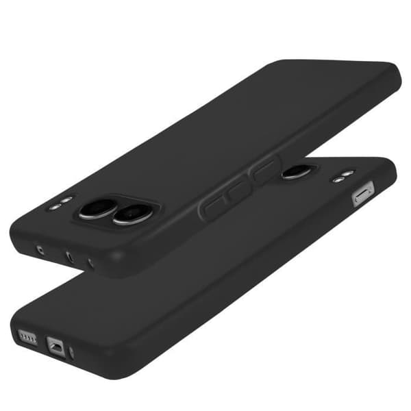 Coque för OnePlus Nord 4 Silikon Mjuk Matt Svart