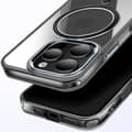 Miniatyrbild 2 av 4: Coque MagSafe för iPhone 16 Pro Bakre Kristallfärg Svart