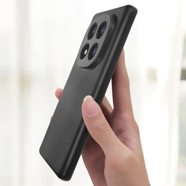 Skyddsfodral för Xiaomi Redmi Note 14 Pro Plus Silikon Mjuk Matt Svart