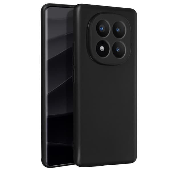 Skyddsfodral för Xiaomi Redmi Note 14 Pro Plus Silikon Mjuk Matt Svart