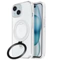 Miniatyrbild 1 av 4: MagSafe-skydd för iPhone 15 Stöttålig med Fällbart Stöd Vit