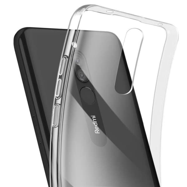 Silicone mjuk skal för Xiaomi Redmi 8A och 8, tunn design, lätt, transparent