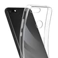 Miniatyrbild 3 av 4: Skal för Motorola Moto E6 Play Silikon Mjuk Tunn Lätt Transparent