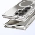 Miniatyrbild 2 av 4: MagSafe-skal för Samsung Galaxy S24 Ultra Baksida Glas Färg Silver