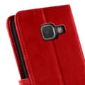 Miniatyrbild 3 av 4: Fodral för Samsung Galaxy A3 Vågremsa Plånbok och Videostöd Röd