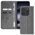 Miniatyrbild 1 av 4: Étui för Xiaomi Redmi Note 14 5G Fodral med Plånbok och Videostöd Grå