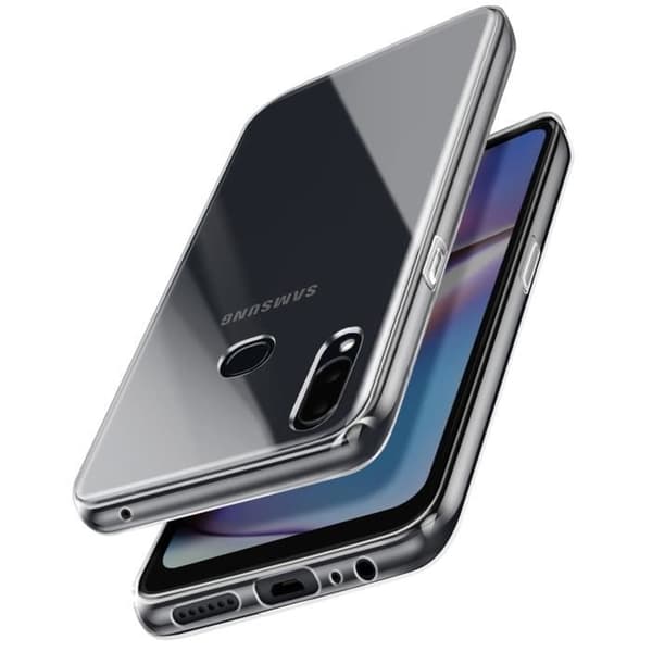 Coque för Samsung Galaxy A10s Silikon Mjuk Tunn Lätt Transparent