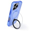 Miniatyrbild 3 av 4: Coque MagSafe för iPhone 16 Pro Stötabsorberande med Fällbart Stöd Blå