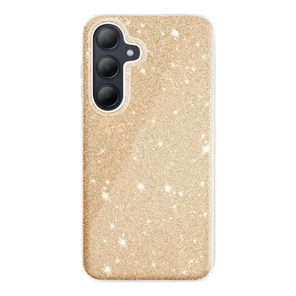 Coque Paillette för Samsung Galaxy A35 Silikon Ultra tunn Guld