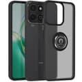Miniatyrbild 1 av 4: Coque för Honor 200 Smart Ring Metallisk Video Stöd Svart