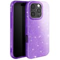 Miniatyrbild 1 av 4: Glitter Skal till iPhone 16 Pro Stöttålig Skimrande Lila