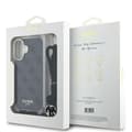 Miniatyrbild 6 av 6: Coque för iPhone 16 - Guess Crossbody Cord 4G Print (GUHCP16SHC4SEK) - Svart