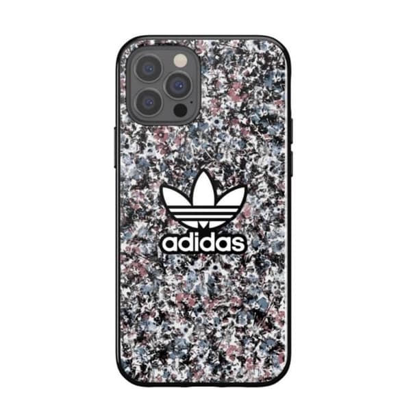 Skyddande skal för iPhone 12 och 12 Pro Originals Belista Flower Adidas Svart