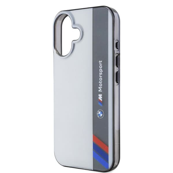 Skyddande skal för iPhone 16 IML Motorsport BMW Grå