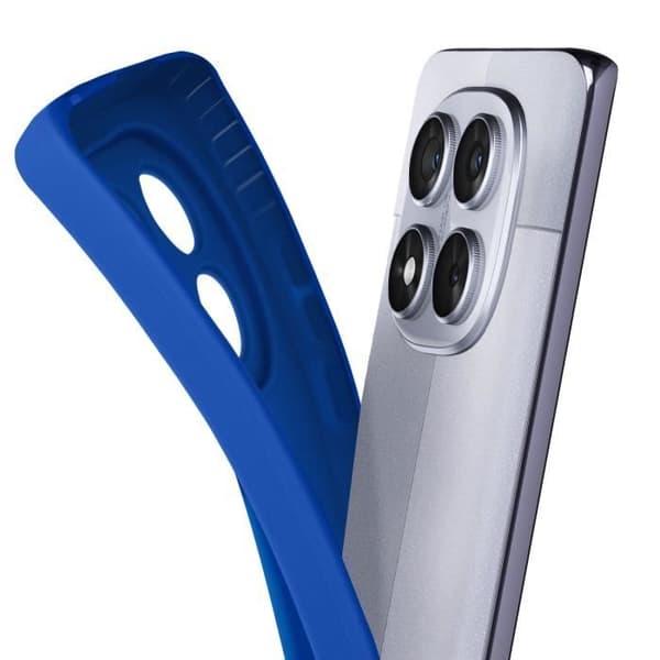 Coque för Redmi Note 14 Pro och 14 Pro Plus Silikon Kameraskydd Blå