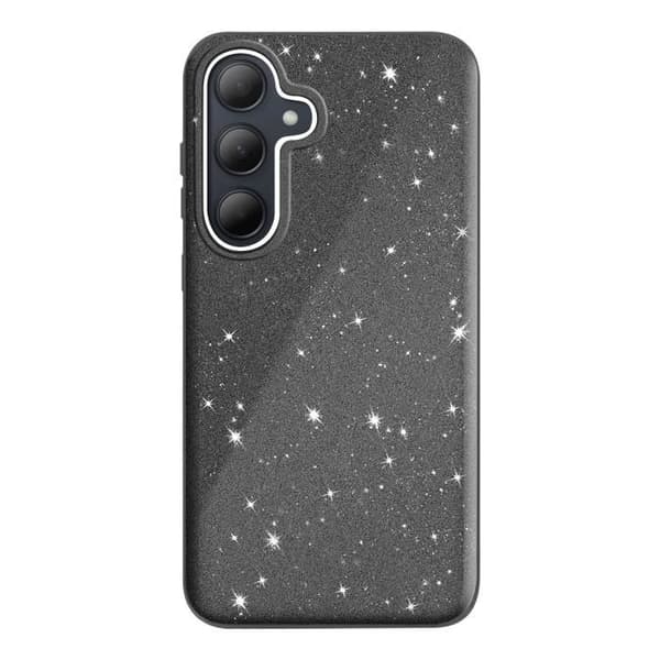 Coque Paillette för Samsung Galaxy A35 Silikon Ultra tunn Svart
