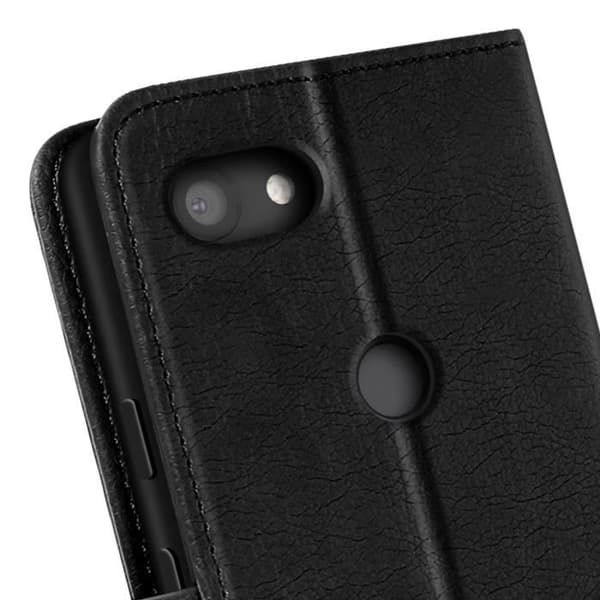 Fodral för Google Pixel 3a Fickbok och Videostöd Svart