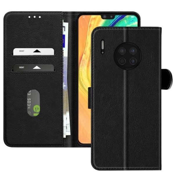 Ärende för Huawei Mate 30 Fodral Fodral och Videostöd Svart