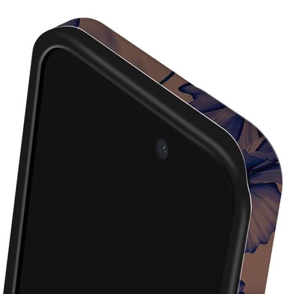 Coque för iPhone 15 Velvet Night Antichoc Burga Djupt Lila