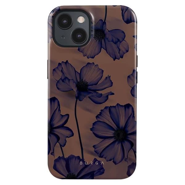 Coque för iPhone 15 Velvet Night Antichoc Burga Djupt Lila
