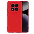 Miniatyrbild 1 av 4: Coque för Xiaomi Redmi Note 14 Pro och 14 Pro Plus Silikon Soft-Touch Röd